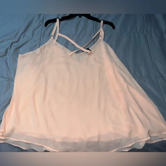 Peach colored flow tank top from torrid size 3X - Picture 6 of 6